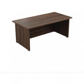 Avior Dark Walnut Rectangular Executive Desk 1800x900mm
