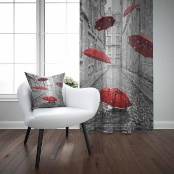 Décorations de Fenêtre Parapluies Gris