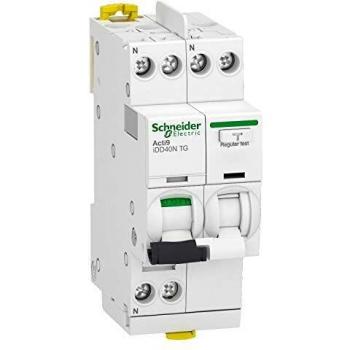 Disyuntor Automático Schneider Electric 1P+N 32A 30mA Curva Tipo C