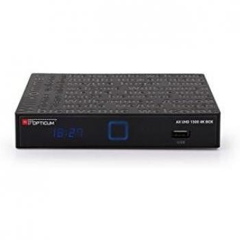 RED OPTICUM AX UHD 1500 4K Box Android Ultra HD DVB-S2 Receiver PVR Ready