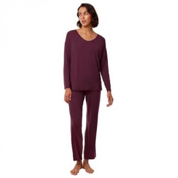 TRIUMPH Pyjama TIMELESS SENSUALITY dunkelrot | 46