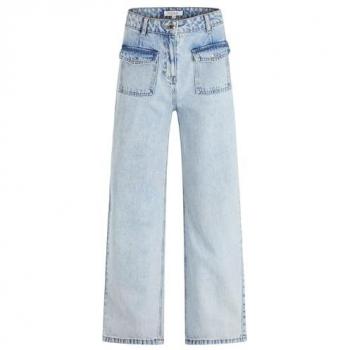Jean large taille haute femme Morgan