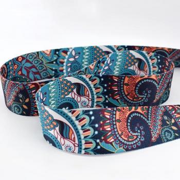 Meetee 5m 50mm Ethnic Jacquard Tapes for DIY