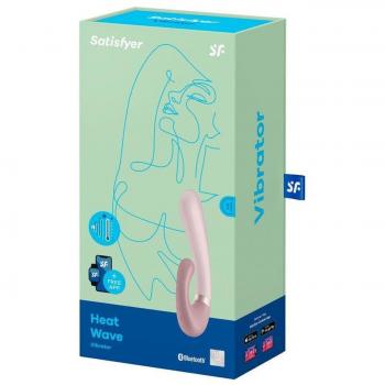 Satisfyer Heat Wave Vibromasseur Rabbit Connecté