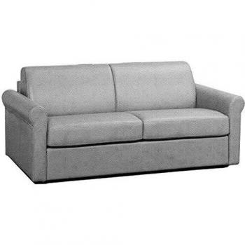 Sommier lattes 120 cm, Lit convertible 2‑3 places – Gris clair Romantico
