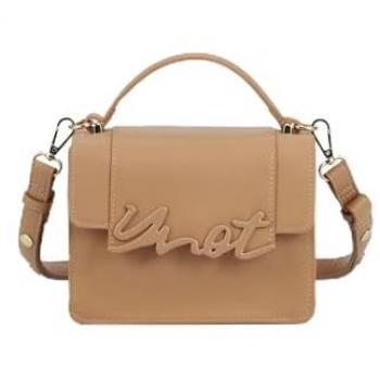 Ynot Flap Bag S Amber Yellow Con Maniglia e Pattina Da Donna