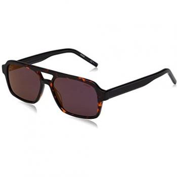 Hugo Boss Herren-Sonnenbrille HG 1241/S Vollrand Acetat-Gestell Braun
