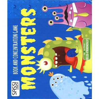 Monsters. Book and concentration game