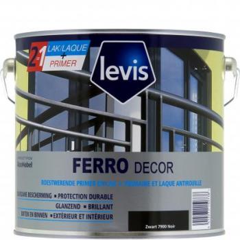 LEVIS FERRO DECOR LAK 0.5L 7900 NOIR