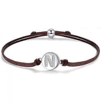 Lettera Pendente N 24 cm in Argento Sterling