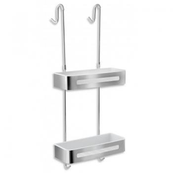 Support de salle de bain Titania Yacore en inox brossé 65575.4