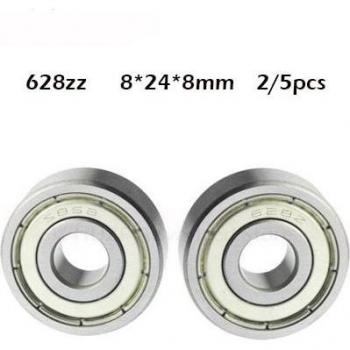 2/5pcs 628ZZ Miniature Deep Groove Bearings