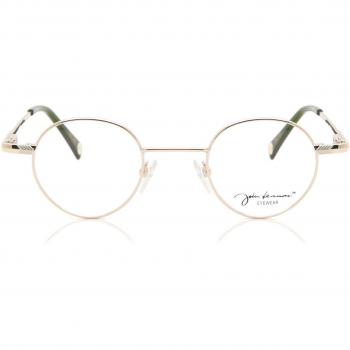 Men's Eyeglasses JO199 John Lennon Eg-M in Gold, Size 40, Frame Only with Blue Light Blocking