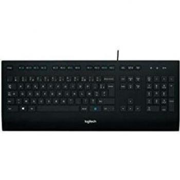 Teclado Logitech K280E Negro Francés AZERTY