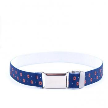 Kids Adjustable Canvas Belt with Alloy Buckle