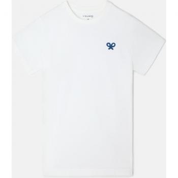 Camiseta de manga corta Silbon para niños con diseño de raquetas