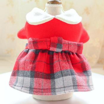 Ropa de Invierno para Perros con Cuello de Lana