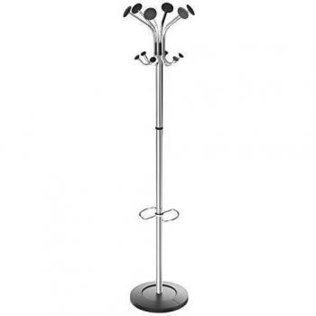 Bolero Chrome/Black Coat Stand