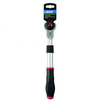 Extending Swivel Head Ratchet 1/2D with 72 Teeth and Adjustable Range 300-425mm