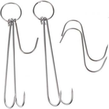 Set de Gancho en Forma de S, 5 piezas, Acero Inoxidable