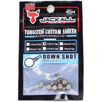 Jackall Tungsten 1,8g Sinker – Confezione 6 (7255)