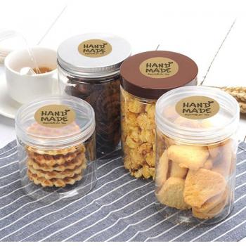 500 Natural Kraft Adhesive Stickers