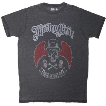 Grey XL Motley Crüe Skull & Wings Top