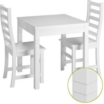 Table et chaises design scandinave
