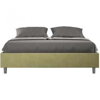 Letto Matrimoniale Azelia Verde Senza Rete 170x200