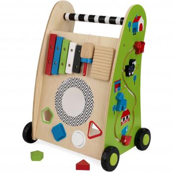 Spielhaus Laufkarren 63246 – Holz‑Puzzle für Babys