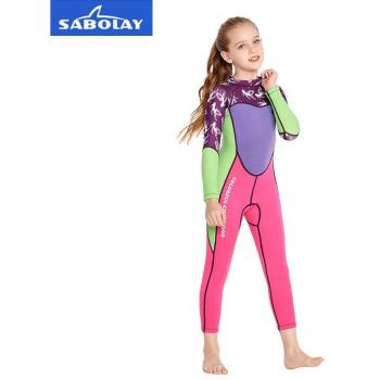 UV Protection Neoprene Wetsuit for Girls