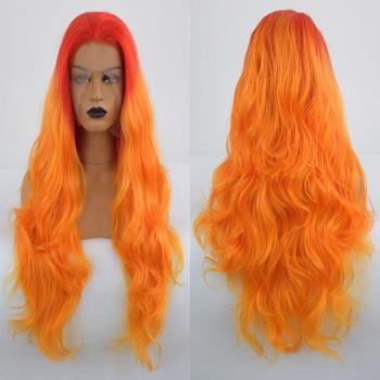 Naranja Malla Frontal Red Wave