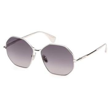 Max Mara MM0168 14B Silver Metal Shade Sunglasses