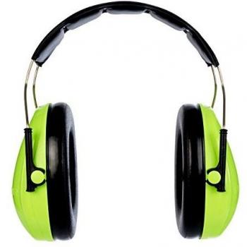 H510A‑470‑GB Cuffie di Protezione Temporale, 27 dB, Hi‑Viz, Verde – 3M