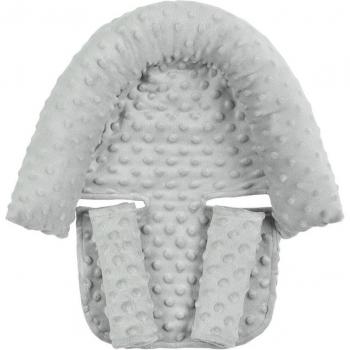 Soft Neck Support Pillow for Baby Car Seats with Strap Covers