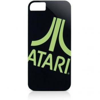 Caja de Protección G4ICAT507G – Verde y Negro, Estilo Atari para iPhone 5/5S