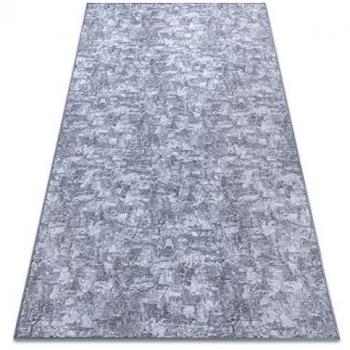 RUGSX 400x450 cm Wall-To-Wall Solid Grey Carpet
