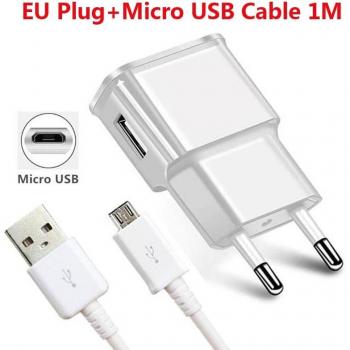 Carga Express 5V 2A + Cable MicroUSB – Para Huawei Honor 7A, 7C, 8C, 8X, Y7