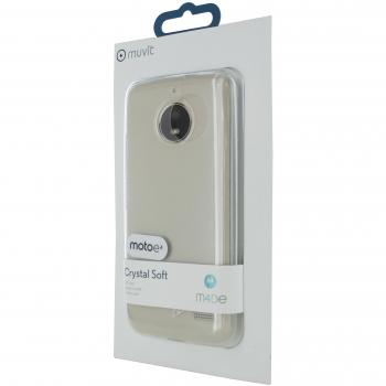 Funda Cristal Soft Muvit para Moto E4