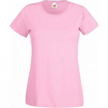 Lightpink Lady-Fit Vrouwen T-Shirts – 5-stuks
