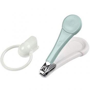 Tagliaunghie Ergonomico per Neonati Beaba Verde Blu