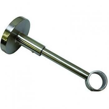 GARDINIA Träger Gardinia Träger geschlossen für Ø 20 mm edelstahl