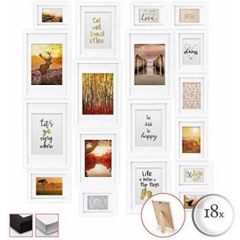 BOMOE Lot de Cadres Photo 4X 20x30 cm