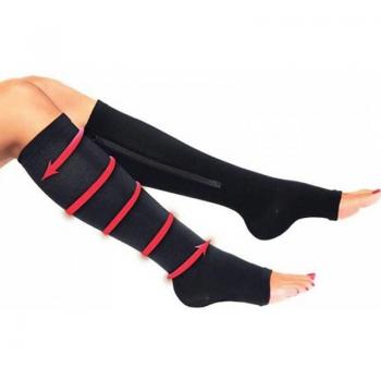 Chaussettes de soutien zippées pour hommes et femmes