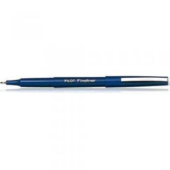 Pilot Fineliner Pen Medium 1.2mm Tip 0.4mm Line Blue Ref