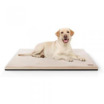 Knuffelwuff Orthopädische Hundematte Berrith aus weichem Kaninchen Fellimitat
