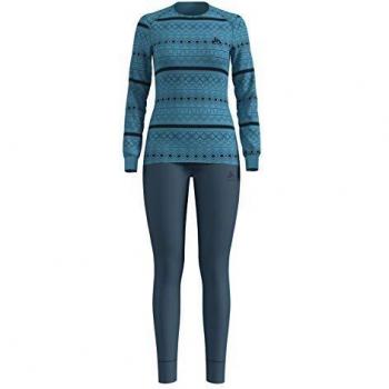 Odlo Damen Active Warm X-Mas Funktionsunterwäsche Set, L
