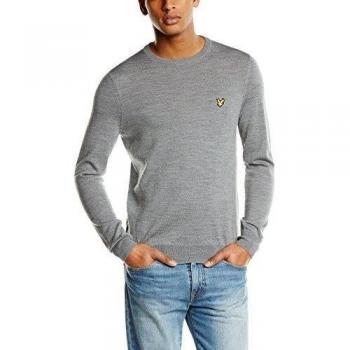 Lyle & Scott Suéter Merino Cuello Tradicional Hombre