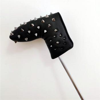 Stylish Black Rivets Golf Club Protectors