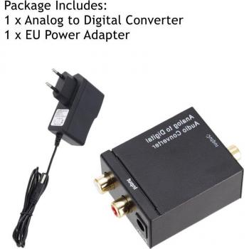 Adaptador de Sonido SPDIF Apple TV Xbox 360 DVD